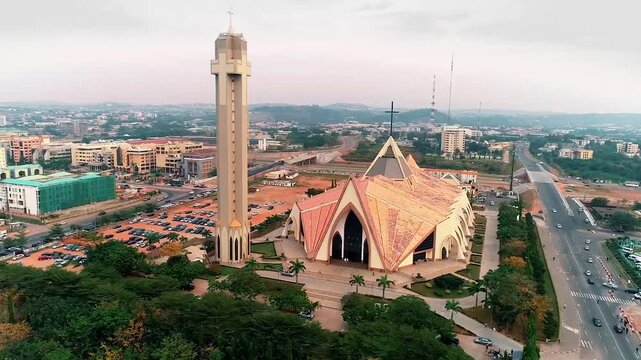 National Christian Centre Abuja represents Christian unity worship national harmony spiritual identity architectural excellence and religious significance in Nigerias capital city