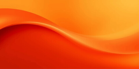 An abstract orange wave design creates a fluid and dynamic visual, perfect for modern backgrounds. © Art Lover 