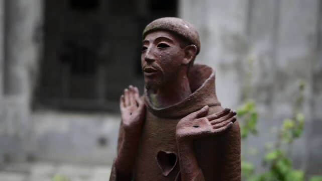 monument of St. Anthony of Padua in Warsaw