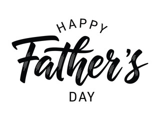 Obraz premium Happy father's day greeting card design