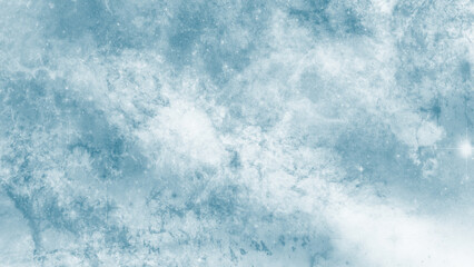 Elegant deep space background featuring blue nebula dust particles © ShadOw