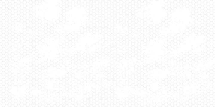 Fishing or soccer net. Repeated hexagon pattern. Black wired mesh texture isolated on white background.