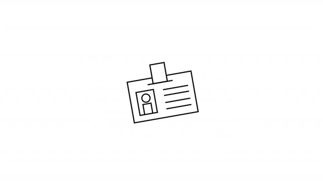 ID Card Animation