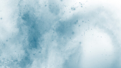 Obraz premium Futuristic blue space galaxy art for digital design concepts