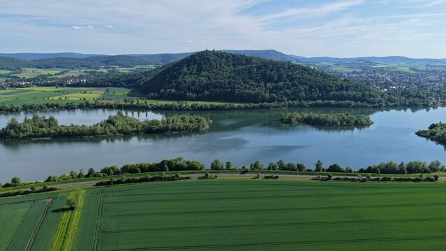 Bei Eschwege. Vogelperspektive. 