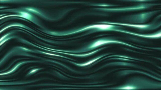 Glowing and flickering laser rays from bottom to top, Blue waveform background 4k video animation