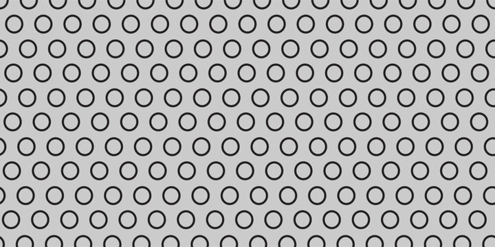 Vector truchet pattern with circles