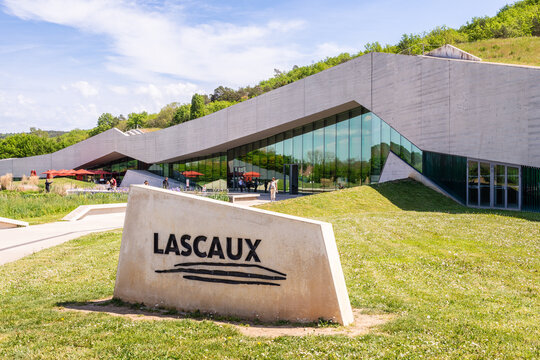 Montignac, France - April 20, 2026: The International Centre for Parietal Art, built by Sn&oslash;hetta, houses Lascaux IV, the latest replica of the original cave, and an interactive museum opened in 2016.
