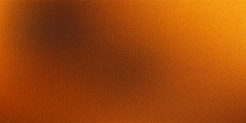 Fototapeta premium Black brown orange yellow abstract background. Color gradient, ombre. Spots. Fire, burn, burnt effect. Or horror, a creepy concept. Light. Glow. Dirty, rough, dust, grainy, grungy texture.