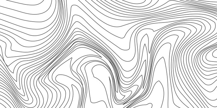 Wave Lines Pattern Abstract Background. Vector