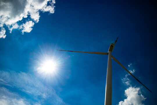 Sonne und Windkraft