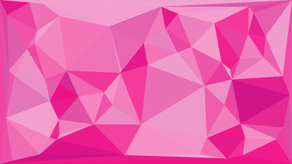 Fototapeta premium Abstract geometric pink color background