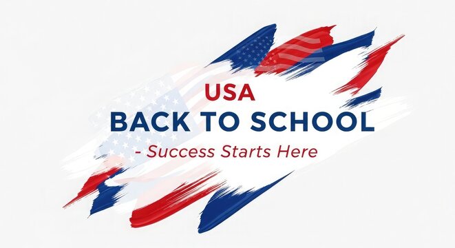 Usa back to school success starts here patriotic american education