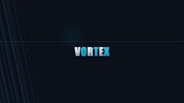 Captivating digital vortex graphic with sleek cybernetic lines, suggesting a futuristic data flow and advanced technological representation in a dark ambient setting