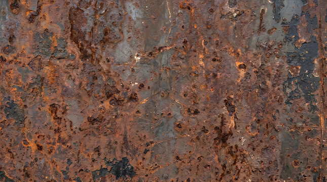 Dark industrial grunge metal texture background with heavy rust weathered iron surface for abstract architectural wallpaper and vintage construction backdrop design pattern 4k