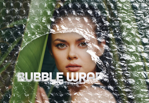 Torn Bubble Wrap Effect