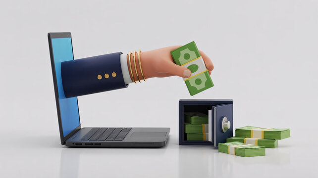 Online banking, e-commerce, financial transactions, money transfer, digital payment