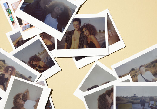 Polaroid Mockup for Memories