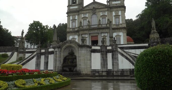the Santu&aacute;rio do Bom Jesus do Monte (Sanctuary of the Good Jesus of the Mountain) in Braga, Portugal.