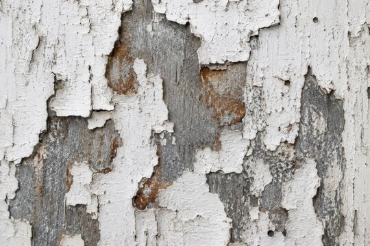 Decorative white peeling paint wood grunge texture with a lot of details used for so many purposes such ceramic wall and floor tiles and 3d PBR materials.
