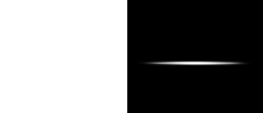 Minimalist split screen background with solid white and black panels, horizontal glowing light streak on dark side, abstract geometric contrast design