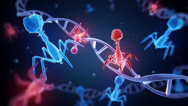 T2 Bacteriophage: A DNA Virus That Infects E. Coli