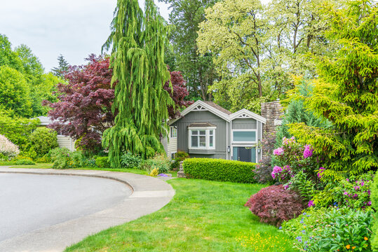 Charming Suburban Home Surrounded by Lush Garden and Mature Trees in Vancouver