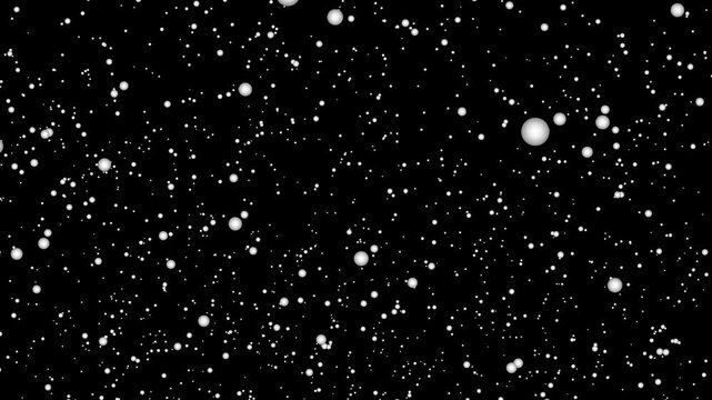 Falling snow flakes overlay. Easy to key out the background or to add over your composition, Snow flakes flying up, like Stranger Things. Alpha. 4k animation 