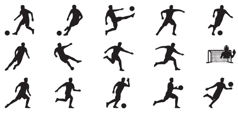 Ballet dancers silhouettes performing elegant dance moves  vector illustration eps 10