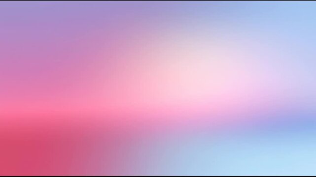 Colorful light display shining over city skyline at sunset