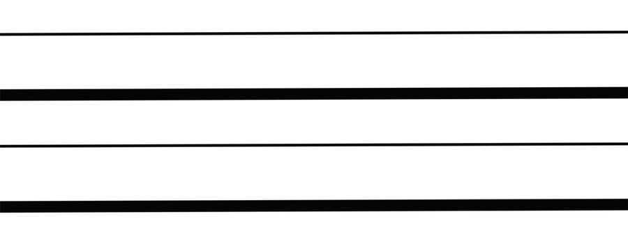 A minimalist abstract background featuring a series of parallel diagonal lines of varying thicknesses. The design uses a high-contrast black and white color scheme, creating a sense 
