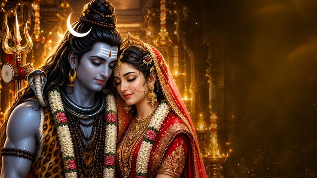 Traditional Mahashivratri Pradosh Vrat Masik Shivratri Nishita Kaal Sital Sasthi puja of Bhagwan Shiv Shankar Bhujang Mahadev Bholenath Mahakal Parvati ShivShakti