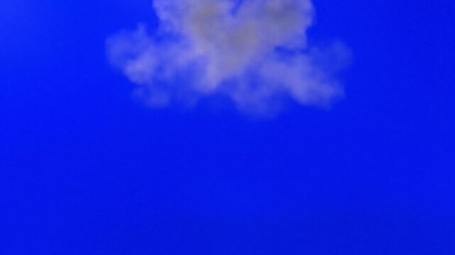 Bomb Explosion Animation Blue Screen Video