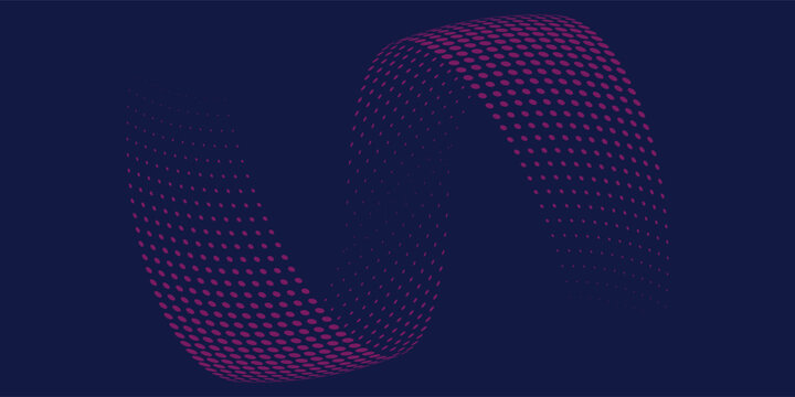 Halftone circle frame dotted background set. Round border Icon using halftone red circle dots raster texture. Grunge circular stain. Vector illustration.