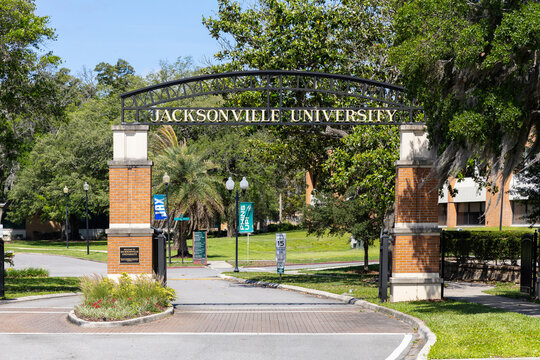Jacksonville, FL, USA - May 15, 2026: Jacksonville University is a private liberal arts university that was founded in 1934.