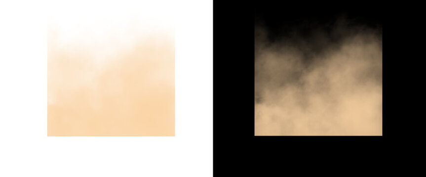Smoke effect overlay textures