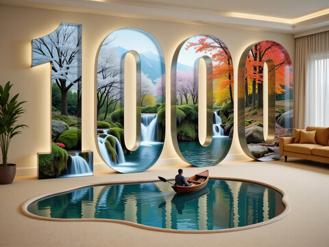 number 1000 modern living room interior