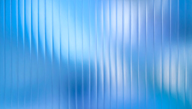 Blue Corrugated Plastic Sheet Background