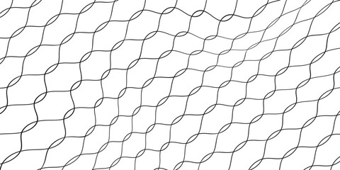 Mesh pattern close up. Rope net. Soccer, volleyball, tennis and tennis net patterns. Fisherman's hunting net rope texture © andik