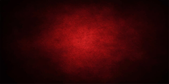 Dark red grunge wall texture background with vintage aged paper style and rough abstract surface design