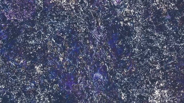 An abstract dark animated background in mixed blue tones with vibrant overlapping textures moving rhythmically, creating a dynamic and visually striking scene.