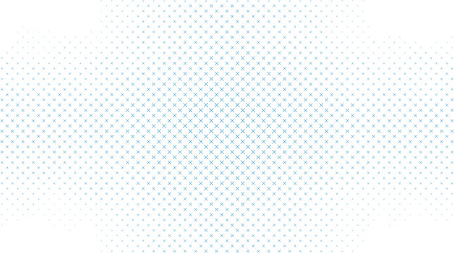 Modern Vector Illustration of Horizontal Seamless Halftone Pattern and Smooth cross stich Gradient Set