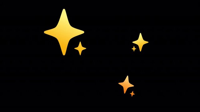 Single Transparent Comic Visual Effect Sparkle