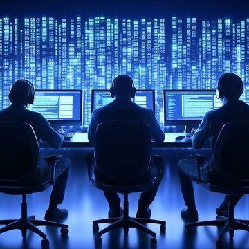 Diverse Team of Ethical Hackers Conducting Penetration Testing