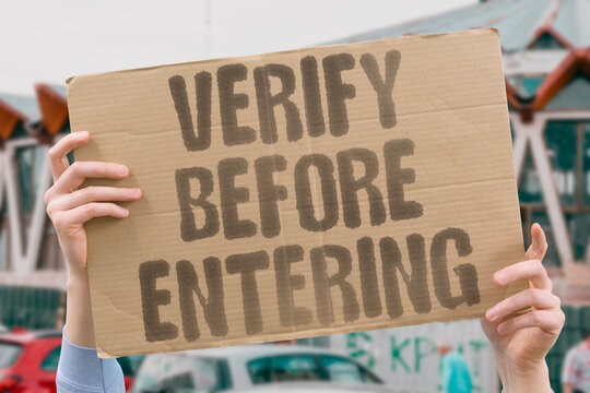 "Verify Before Entering" Platforms demand proof first. VERIFY. ENTERING. SECURITY. LOGIN. IDENTITY.