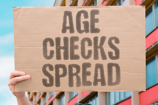 "Age Checks Spread" Websites block anonymous access. AGECHECK. INTERNET. ACCESS. SECURITY. USERS.