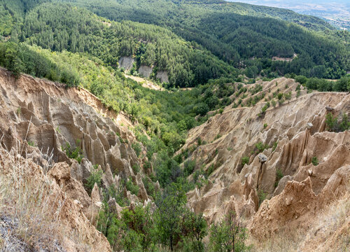 Stob Earth Pyramids in Bulgaria
