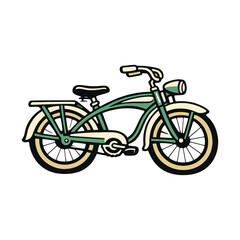 Fototapeta premium PNG Vintage bicycle illustration design.