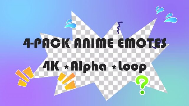 2D Cartoon Expression Icons Pack