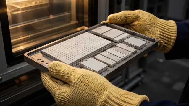 Fingers Stretching Flexible Solid-State Layer
